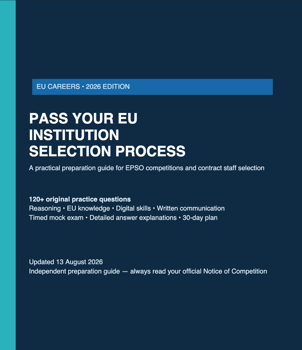EU Selection Process & EU Test Questions – Complete PDF (2026 Edition)
