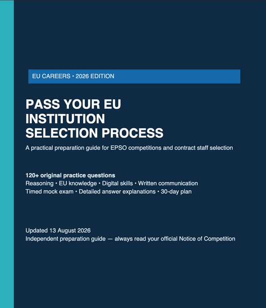 EU Selection Process & EU Test Questions – Complete PDF (2026 Edition)